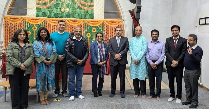 CG visited the Aberdeen Hindu Temple.