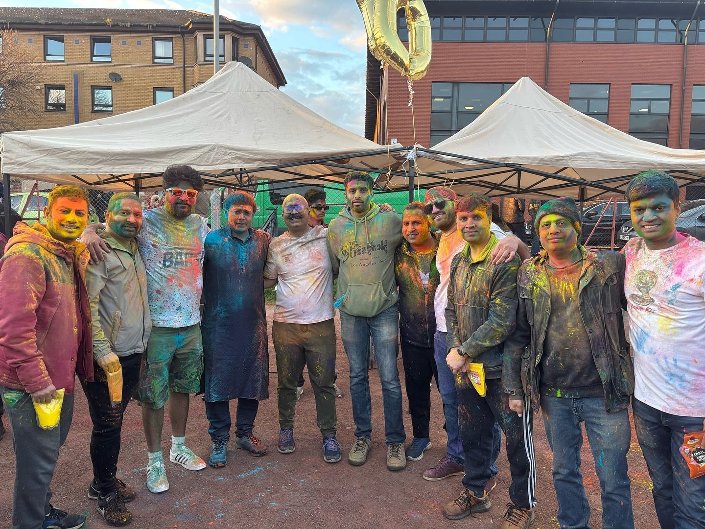 Vice Consul attended the vibrant Holi celebration organized by Glasgow Indians