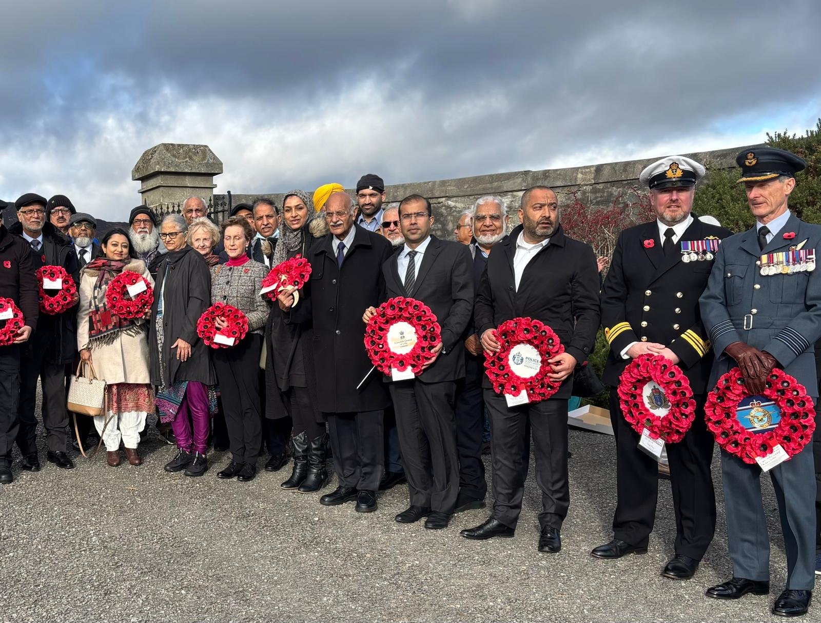 Consul General was honored to attend the 6th Annual Kingussie Multifaith Remembrance Service