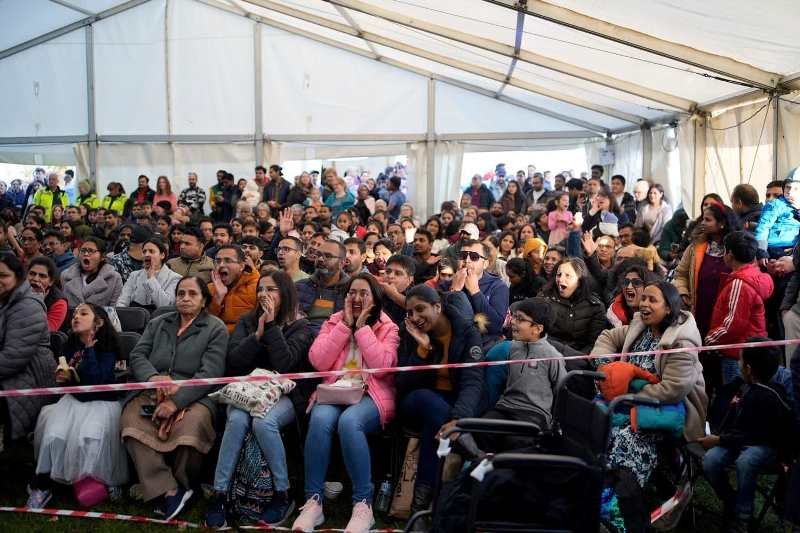 Dusshera celebration at Calton Hill