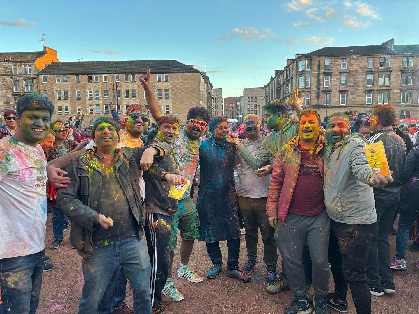 Vice Consul attended the vibrant Holi celebration organized by Glasgow Indians