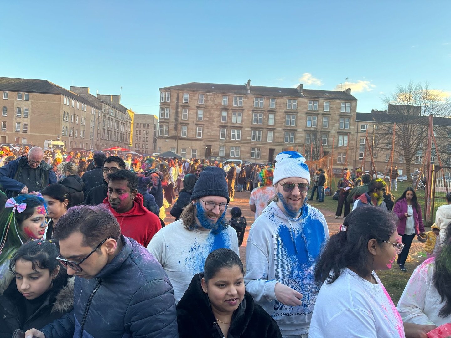 Vice Consul attended the vibrant Holi celebration organized by Glasgow Indians