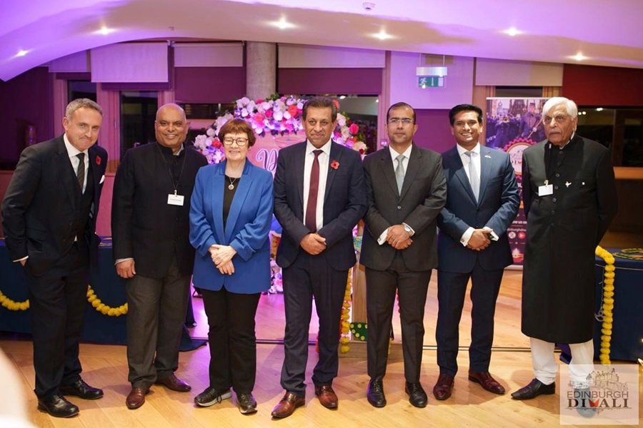 Consul General was honored to celebrate #Diwali at the Scottish Parliament with esteemed Members of Scottish Parliament and friends from the Indian community.