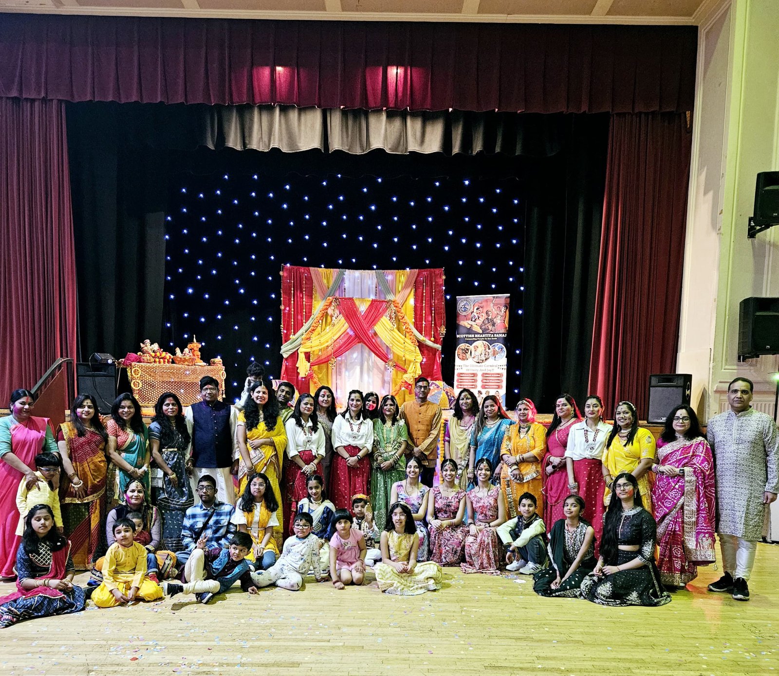 Consul attended a colorful Holi celebration hosted by Scottish Bhartiya Samaj in Glasgow