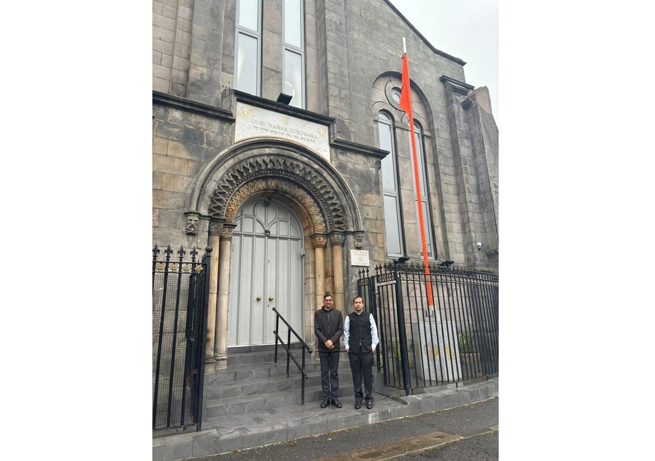 CG visited Gurdwara in Edinburgh