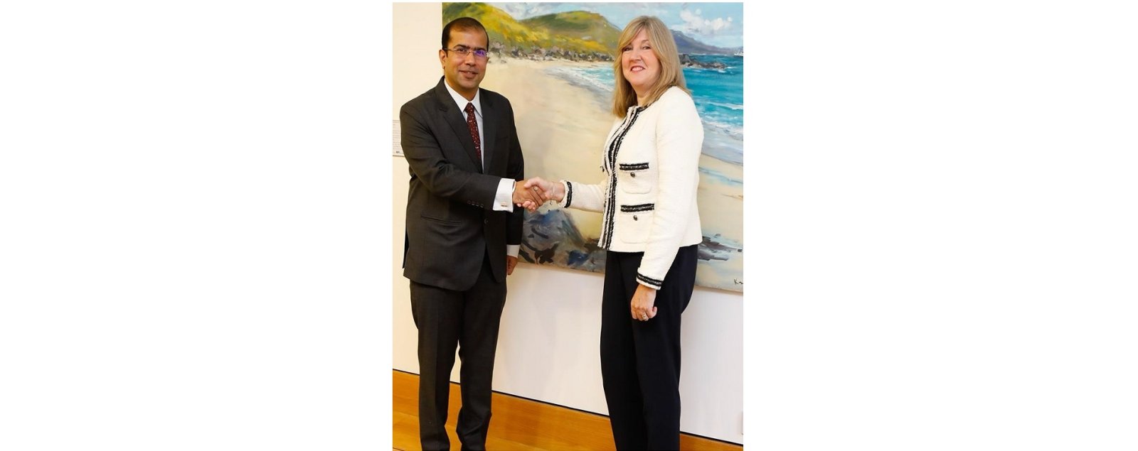 Consul General met Ms Alison Johnstone MSP, Presiding Officer of Scottish Parliament.