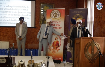 40th anniversary celebration of Guru Nanak Sikh Temple, Otago Street, Glasgow.