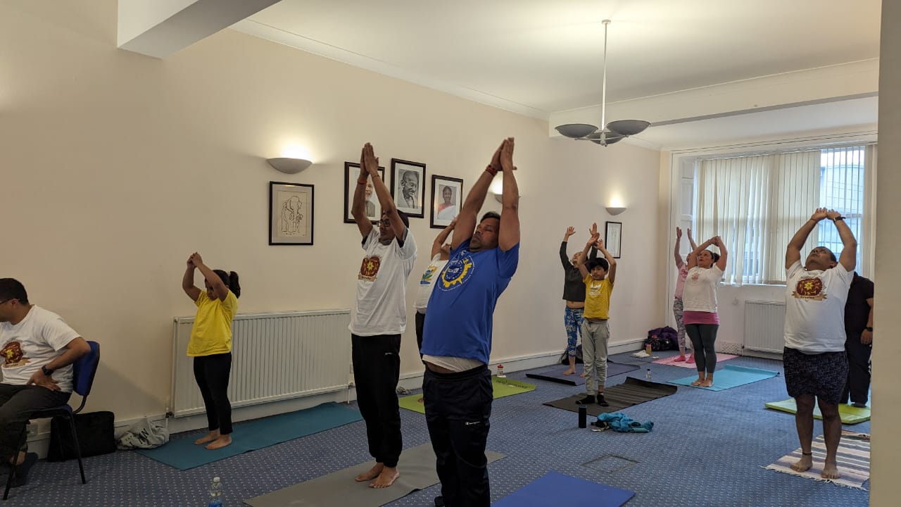 Celebrated International Yoga Day with an online yoga session in association with Suryaathon on 16 June 2024