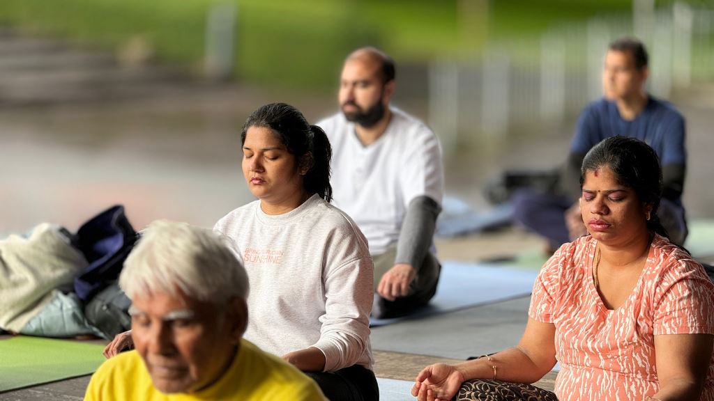 International Day Of Yoga at Edinburgh