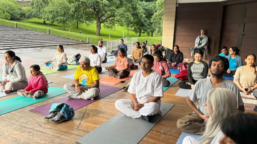 International Day Of Yoga at Edinburgh