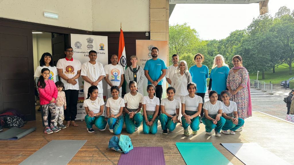 International Day Of Yoga at Edinburgh