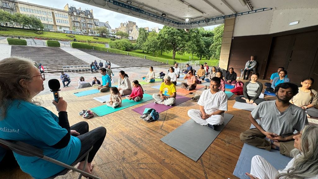 International Day Of Yoga at Edinburgh