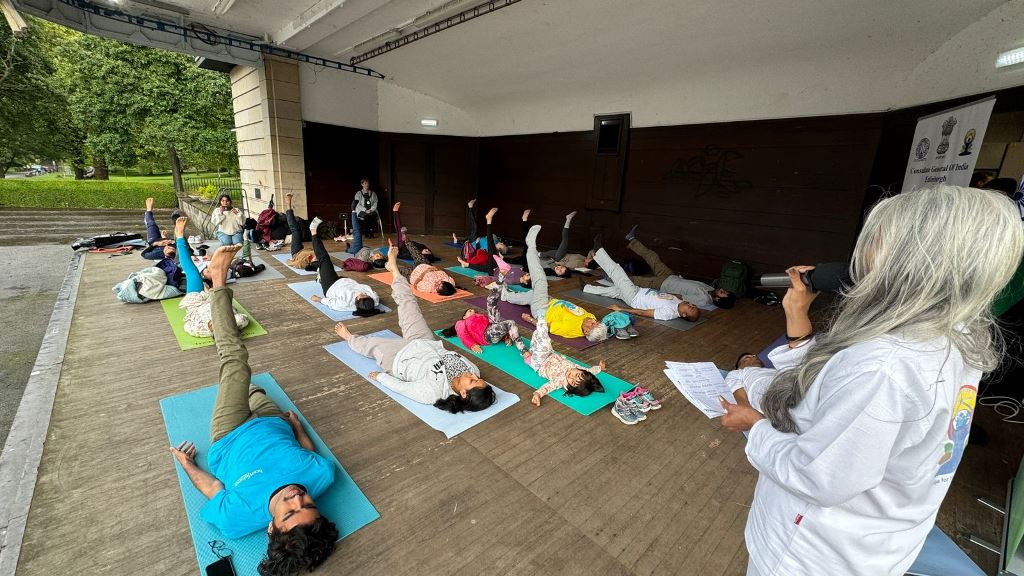 International Day Of Yoga at Edinburgh