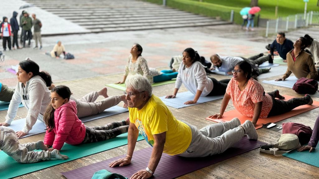 International Day Of Yoga at Edinburgh