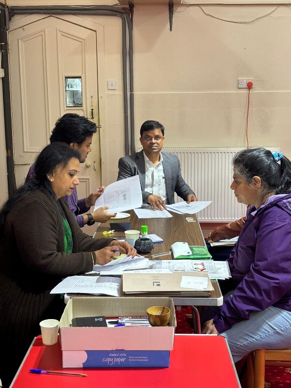 Consular Camp at Dundee Mandir.