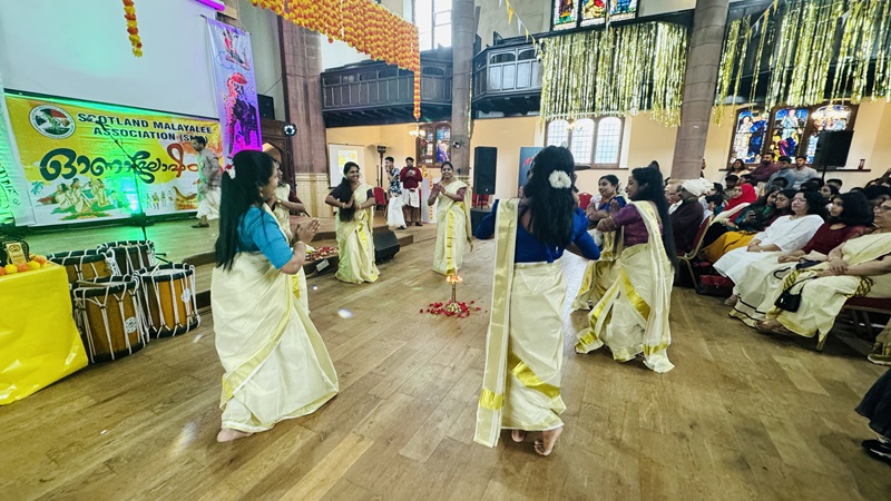 Consul General attended the vibrant Onam celebration in Glasgow