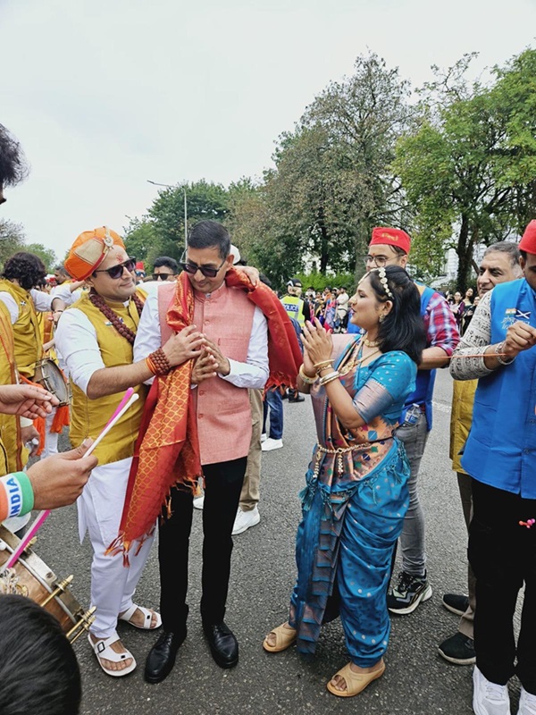 Consul attended the Ganesh Chaturthi celebration organized by the Indian Community in Glasgow.