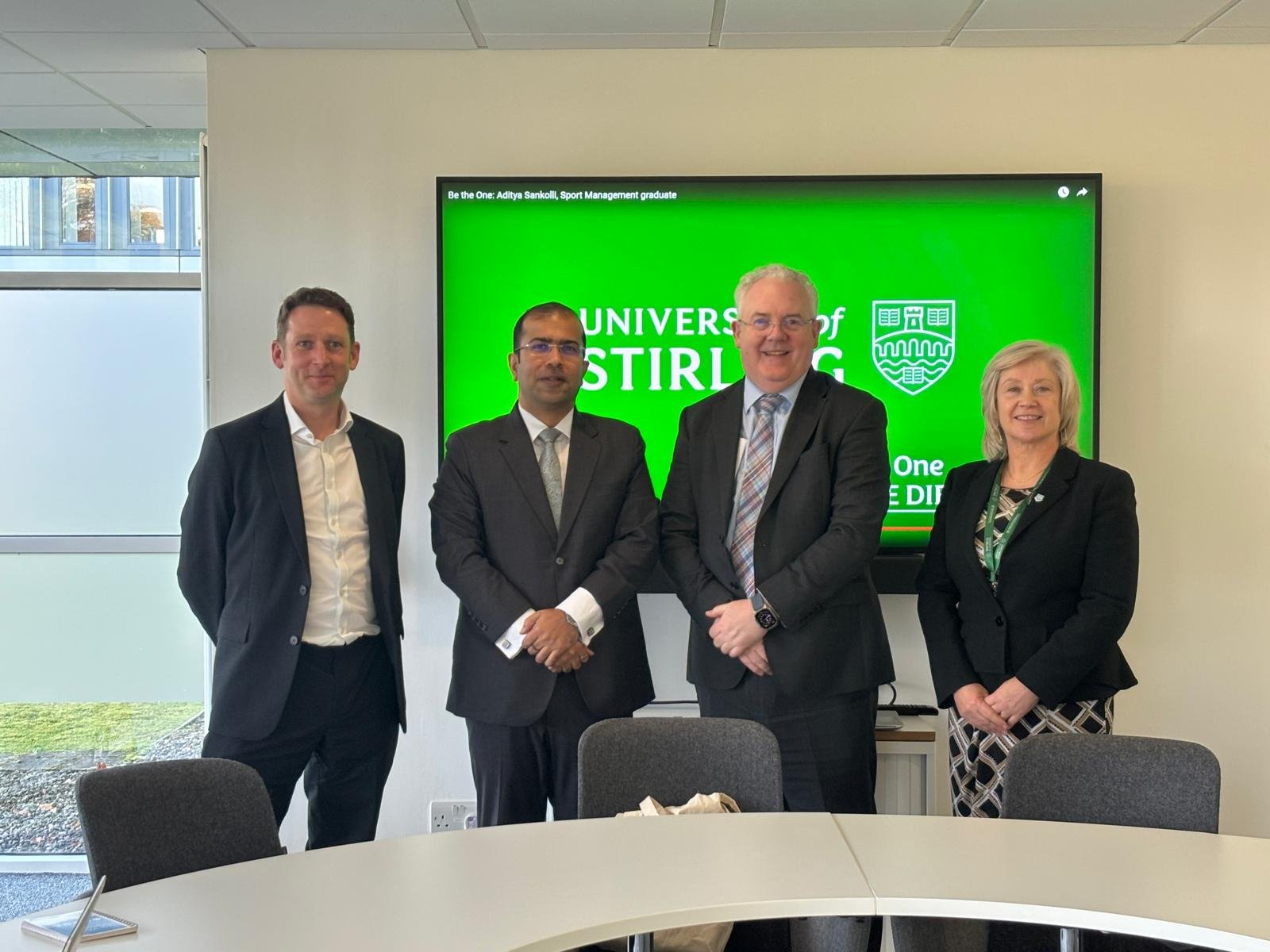 Consul General visited the University of Stirling