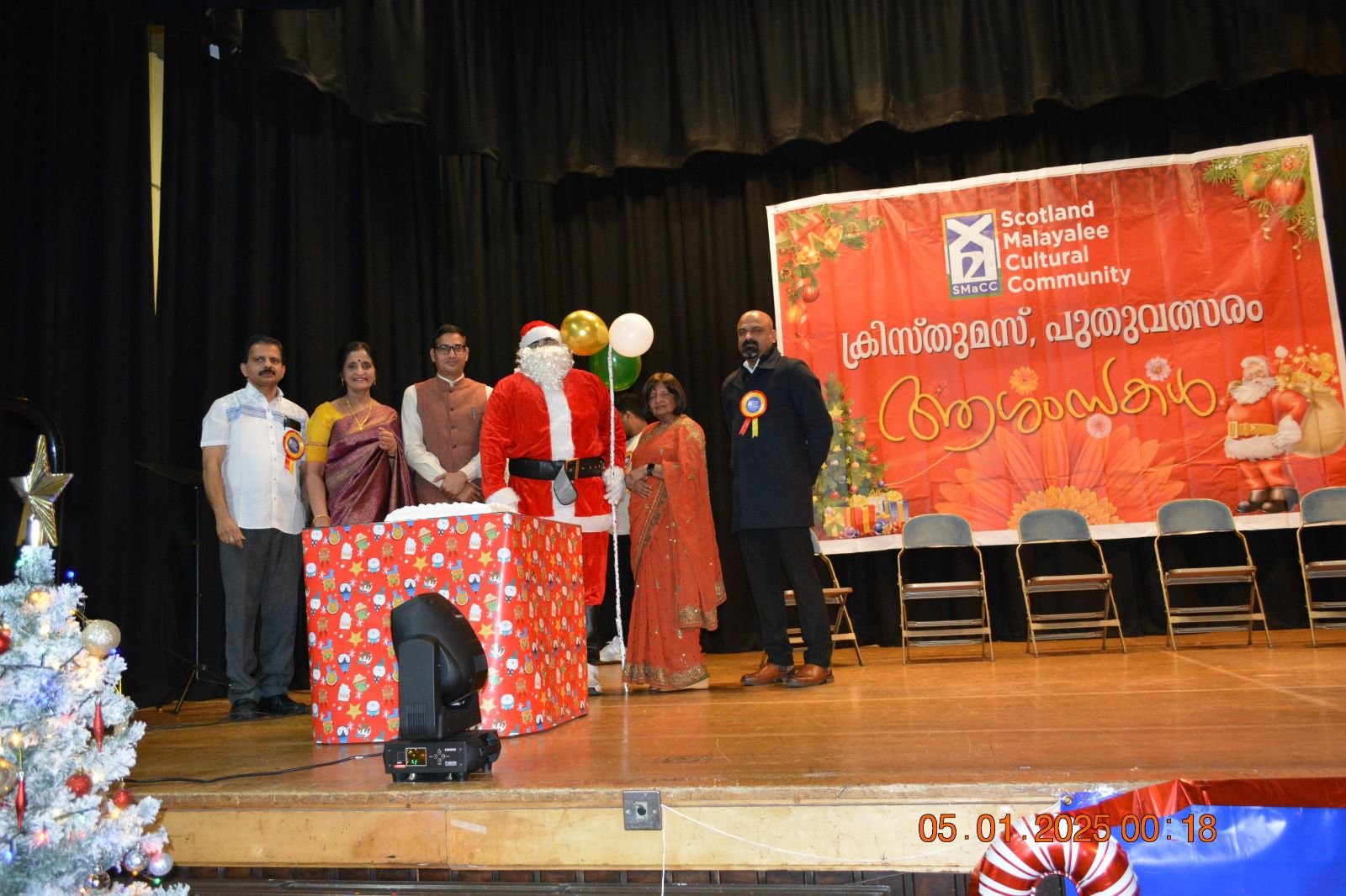 Consul attended the Scotland’s Malayalee Cultural Community's Christmas and New Year Celebration