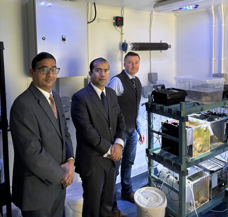 Consul General visited the Lyell Centre and National Robotarium at the Heriot-Watt University