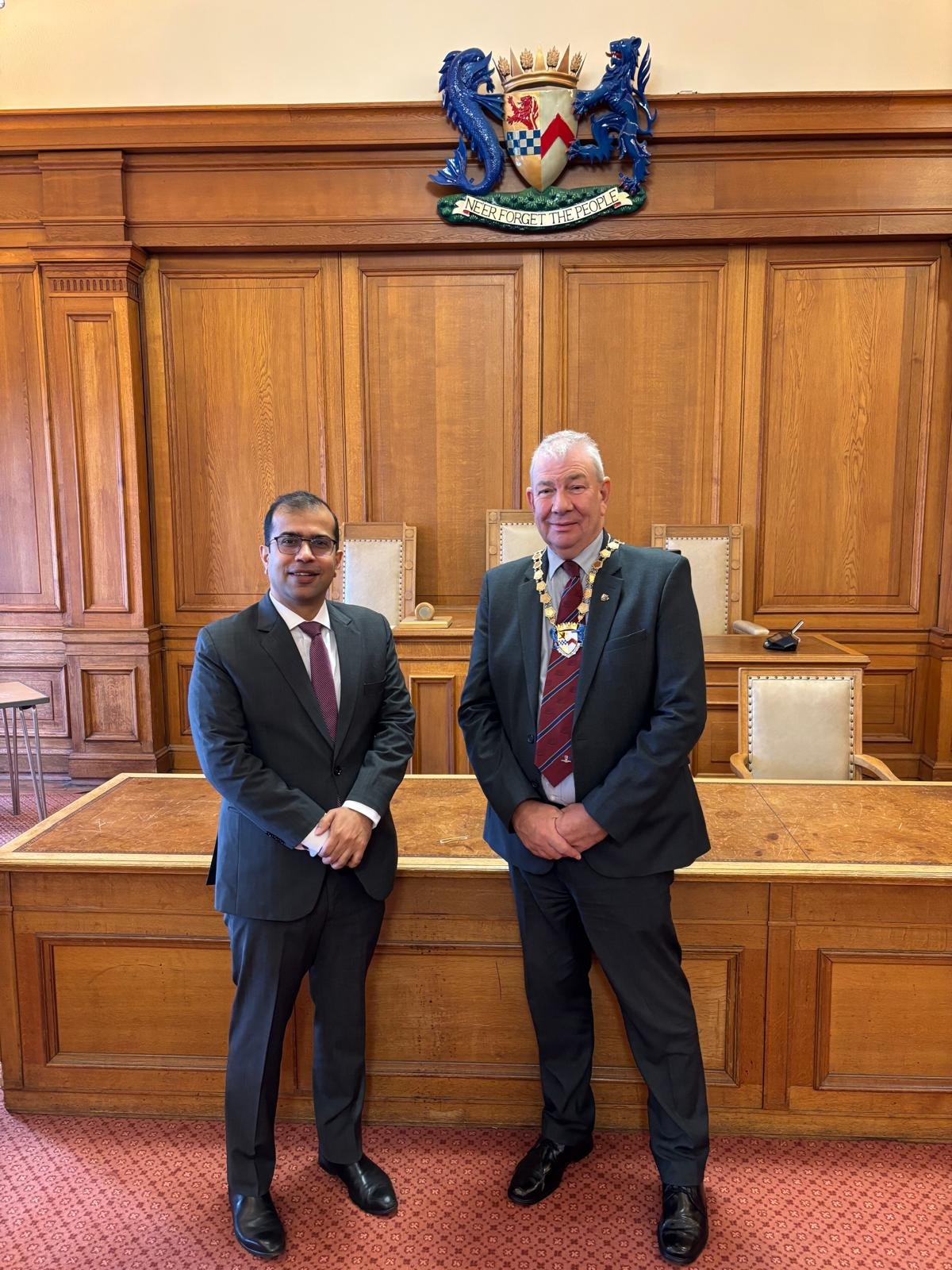 CG met the Provost of South Ayrshire.